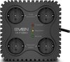 купить Стабилизатор напряжения Sven VR-F2000U, 530W, Black в Кишинёве 