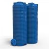 cumpără Duș de vară Uniplast 37090 Rezervor apa 1000 L vertical, oval (albastru) cu stut D. 1/2" 77x225 cm în Chișinău 