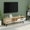 купить Тумба напольная для TV Trendy Melisa Safir, Alb (GTR000359) в Кишинёве 