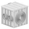 cumpără Set distribuitor Hydro S Colector pluvial cu gratar DN 32/315, 1 tona, gri în Chișinău 