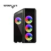 cumpără Case ATX Miditower Chieftec Gaming Scorpion III GL-03B-OP Black no PSU, 2x USB 3.1, 1x USB 2.0, Audio-out, 4x 120mm A-RGB Rainbow LED fan, 2 tempered glass, RGB Control HUB, (carcasa/корпус) în Chișinău 