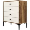купить Комод Trendy Lizbon 540-Nuc, Crem 76x90x40cm (GTR001660) в Кишинёве 