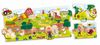купить Головоломка Lisciani Giochi 105366 Set de puzzle panoramic Ferma, 61993 в Кишинёве 