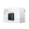 Power Supply ATX 550W Deepcool PF550, 80+, Active PFC,  Black Flat Cables, 120 mm silent fan 