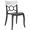 cumpără Scaun Papatya Opera-S - seat black / back white în Chișinău 