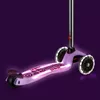 купить Самокат Micro MMD378 Maxi Deluxe Glow LED Plus Luminous Purple в Кишинёве 
