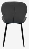 купить Комплект стол и стулья Evelin di Costacurta стол DT 404-6B + 3 стула YTC-064B Dark grey в Кишинёве 