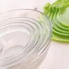 купить Контейнер для хранения пищи Excellent Houseware 18434 Набор емкостей стеклянных 5шт в Кишинёве 