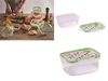 Caserola sigilata Food Keeper 0.8l, 18X13.5X8cm, cu supapa