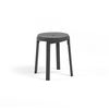 купить Стул барный Nardi STACK STOOL MINI BASALTO 40357.25.000 (Стул барный для сада и террасы) в Кишинёве 