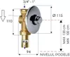 cumpără Baterie pentru bideu Remer TE171Q Robinet pentru pisoar vertical (patrat) D.1" (3/4") FI temporizator (6-8sec.) în Chișinău 