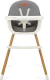 купить Стульчик для кормления MoMi Flovi Dark Gray в Кишинёве 