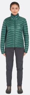 купить Одежда для спорта Rab Scurta dame Cirrus Flex Hoody Eucalyptus/Green Slate 12 (QIP-32-EGS-12) в Кишинёве 