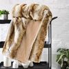 cumpără Textile de casă Bugatti fashion 3883/300 Fur Decke Beige în Chișinău 