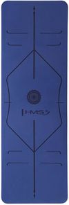 cumpără Echipament pentru yoga HMS 6141 Saltea yoga 182x61x0.8cm TPE Dark Blue (17-44-220) în Chișinău 