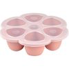 cumpără Container alimentare Beaba B912615 Old Pink ermetic silicon multiportii 6x150ml în Chișinău 