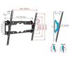 Wall Mount Barkan ''CM310+'' Black 19"-65" Tilt, max.50kg, VESA mm: up to 400x400mm+set+cable 