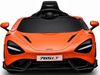 cumpără Mașină electrică pentru copii Kids car 8350093-2R_Orange McLaren 765LT, 12V7AH, scaune din piele în Chișinău 