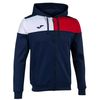 cumpără Îmbrăcăminte sport Joma Crew V Zip-Up Hoodie Navy Red White (L) 103087.336 în Chișinău 