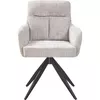 cumpără Scaun Interdepo LEO Бежевый, Chenille chair în Chișinău 
