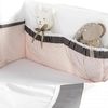 cumpără Lenjerie de pat pentru copii PernaMea Set lenjerie 8 piese Renaissance Buline Roz (PM.101641/4) în Chișinău 
