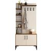 cumpără Mobilă pentru antreu Trendy Viyana D, Nuc, Smantana, 90x200x35cm (GTR001345) în Chișinău 