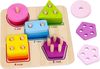 cumpără Puzzle Tooky Toy R25 /17 (46735) Sortator din lemn TKF080 în Chișinău 