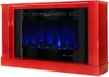 купить Камин электрический ArtFlame Bernard mini & Adeli, 725x1215x300 mm, Rosu в Кишинёве 