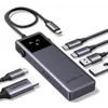 cumpără Adaptor de rețea USB Ugreen 35998 6 in 1 USB-C To 4K@60Hz HDMI+2xUSB-A 3.2+2xType-C+1xType-C 10 Gbps Series Uno, Grey în Chișinău 