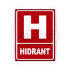 cumpără Indicator "HIDRANT" (Dibond) 26 x 20 cm în Chișinău 
