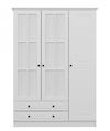 cumpără Dulap Trendy Kale 3 Mebran Kapak 190-Alb, 52x190x135cm în Chișinău 