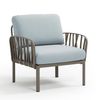 купить Кресло с подушками для сада и терас Nardi KOMODO POLTRONA TORTORA-ghiaccio Sunbrella 40371.10.138 в Кишинёве 