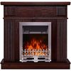cumpără Șemineu electric ArtFlame Marina & Galileo silver, 997x1034x270 mm, Nuc în Chișinău 