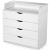 купить Комод-пеленатор PernaMea HappyBaby Standart 800x920 DSP alb (BY.117060) в Кишинёве 