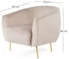 cumpără Fotoliu Trendy Eses Beige-Aripa în Chișinău 