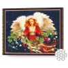 cumpără Tablou pe numere Art Gallery GA70877 Mozaic cu diamante 40x50cm Inger de Craciun în Chișinău 