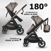 cumpără Сărucior pentru copii Coccolle Hapi Soley H2003 Carucior 3/1, Simply Taupe în Chișinău 