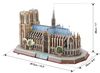 купить Конструктор Cubik Fun L173h 3D Puzzle Notre Dame de Paris LED в Кишинёве 