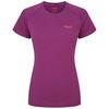 купить Одежда для спорта Rab Tricou dame Sonic Tee Plum 12 (QBL-02-PLM-12) в Кишинёве 