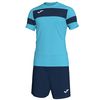 Echipament pentru fotbal Joma - SET ACADEMY II TURQUESA FLUOR-MARINO