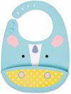 Силиконовый нагрудник Fold & Go Skip Hop Zoo Единорог 