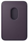 cumpără Husă pentru smartphone Apple iPhone FineWoven Wallet with MagSafe – Midnight Purple MGH84ZM/A în Chișinău 