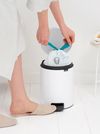 купить Урна для мусора Brabantia 11 20 65 NewIcon 5L, White в Кишинёве 