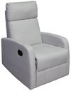 купить Кресло Deco Fotoliu cu Recliner Santos Light Grey в Кишинёве 