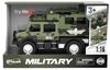 купить Машина Wenyi WY981A 1:16 Mașină militară inerțială, camuflaj verde (lumină/sunet) в Кишинёве 