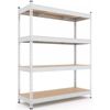 купить Cтеллаж складской Nex Home Raft metalic Titan 1800x1200x600 mm, 4 nivele PAL, galvanizat в Кишинёве 