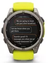 cumpără Ceas inteligent Garmin Fenix 8 – 51 mm, Solar, Sapphire, Titanium with Amp yellow (010-02907-21) în Chișinău 