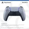 купить Джойстик для компьютерных игр PlayStation Dualshock 5 PS5 DualSense Sterling Silver в Кишинёве 