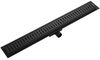 купить Душевой трап Gappo G 88007- 36 Inox 70x800 Negru в Кишинёве 