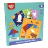 купить Головоломка Tooky Toy R25B /43 (71182) деревянный танграм с магнитом TF642 в Кишинёве 
